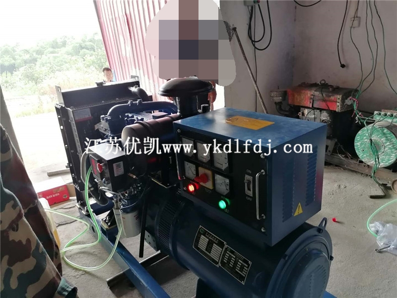 2020年7月13日，50KW玉柴發(fā)電機組交付廣西貴港某養(yǎng)殖場使用