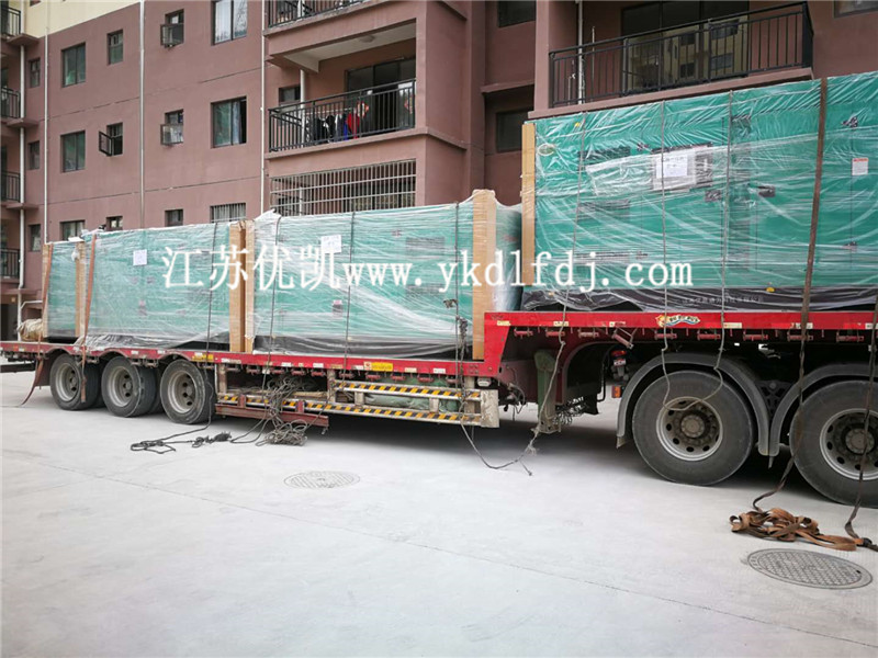 2020年7月18日，6臺玉柴靜音發(fā)電機組發(fā)往百色安置房使用