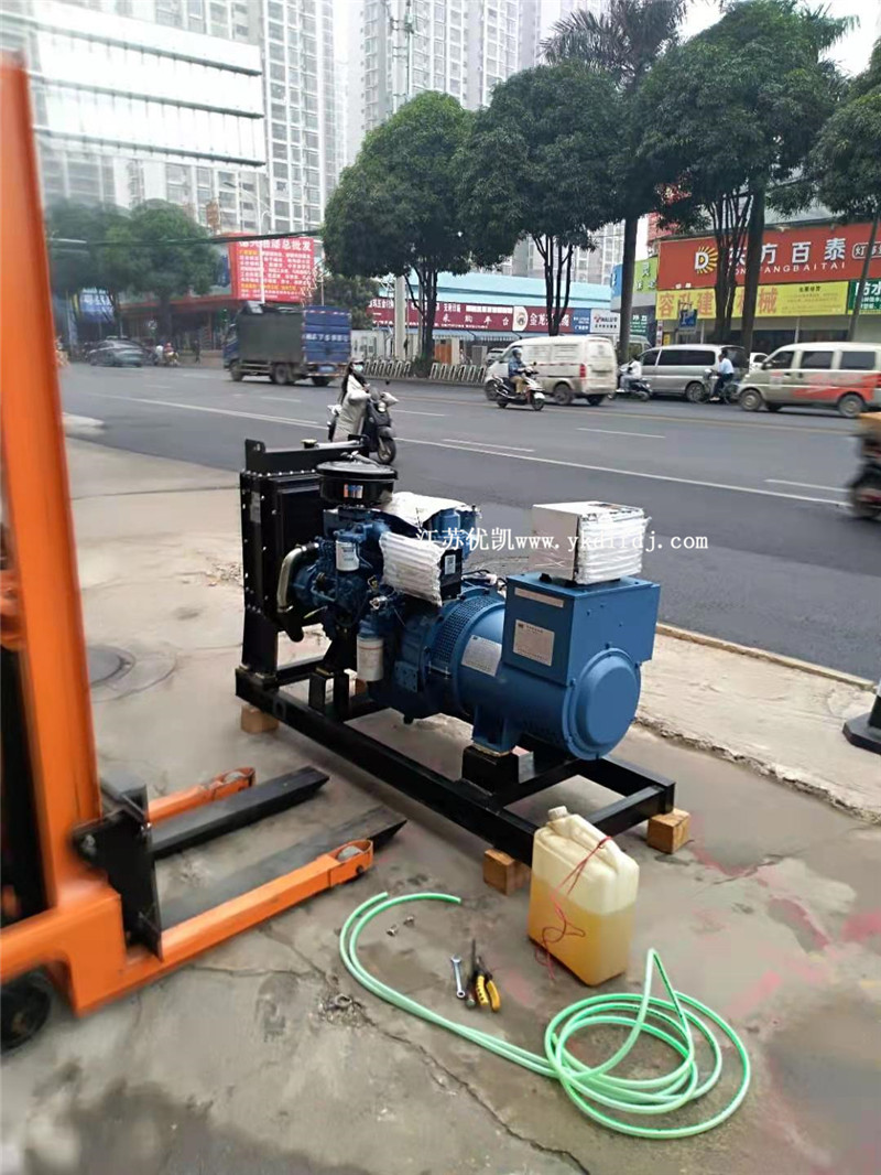 2021年3月，廣西播種機(jī)廠家分次采購5臺30KW玉柴發(fā)電機(jī)組