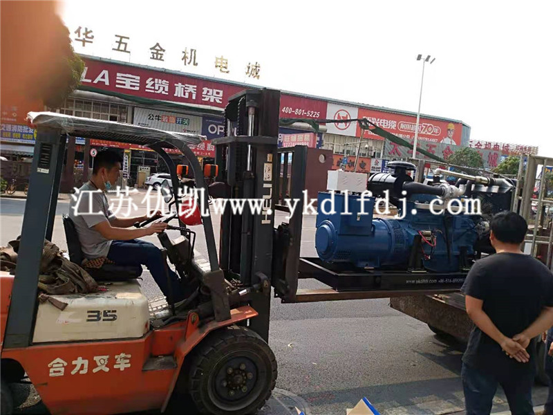 2021年3月29日，廣西養(yǎng)殖客戶來裝走1臺100KW濰柴發(fā)電機(jī)組