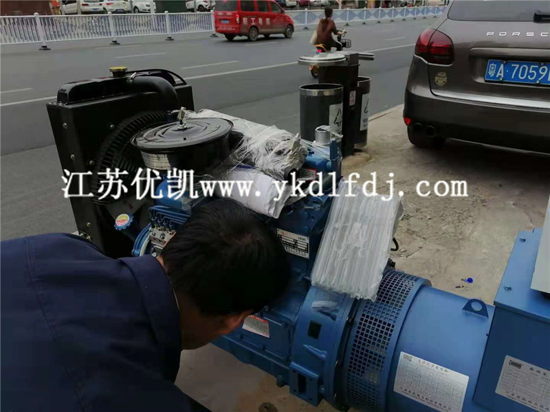 2021年4月17日，30KW濰柴機(jī)組發(fā)往廣西平果養(yǎng)豬客戶