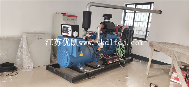 2021年4月30日，250KW濰柴發(fā)電機(jī)組1臺(tái)交付上林某大廈使用