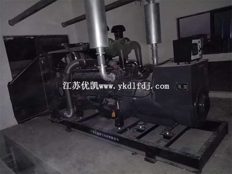 2022年4月27日，600KW上柴發(fā)電機(jī)組交付廣西欽州某工程使用