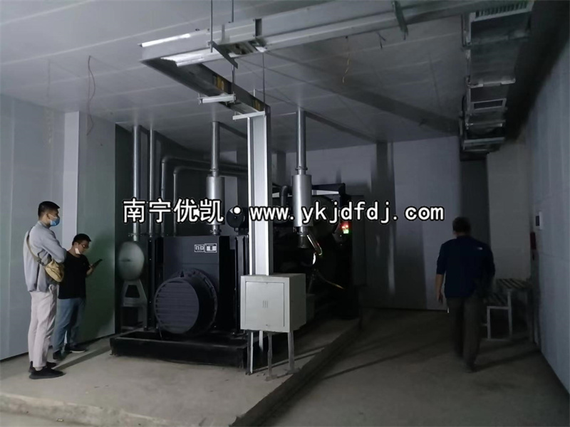 2022年5月10日，900KW凱普發(fā)柴油電機(jī)組順利驗收