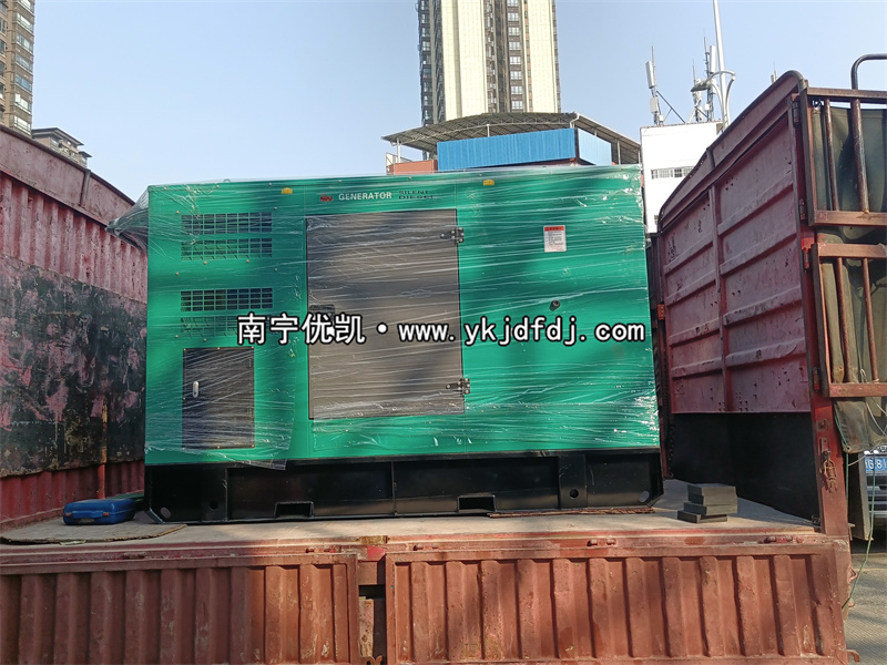 2024年12月25日，崇左項目90kw低噪音柴油發(fā)電機組
