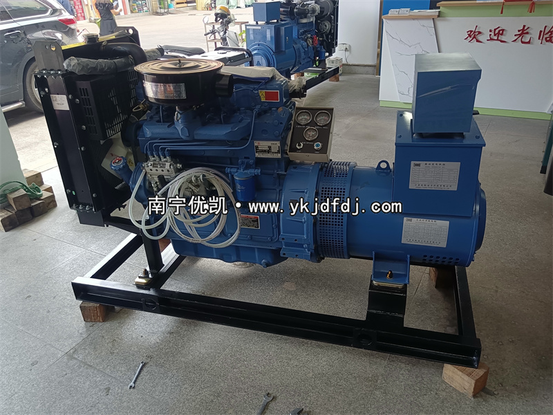 2025年5月6日，德保項目30kw柴油發(fā)電機組試機并發(fā)貨