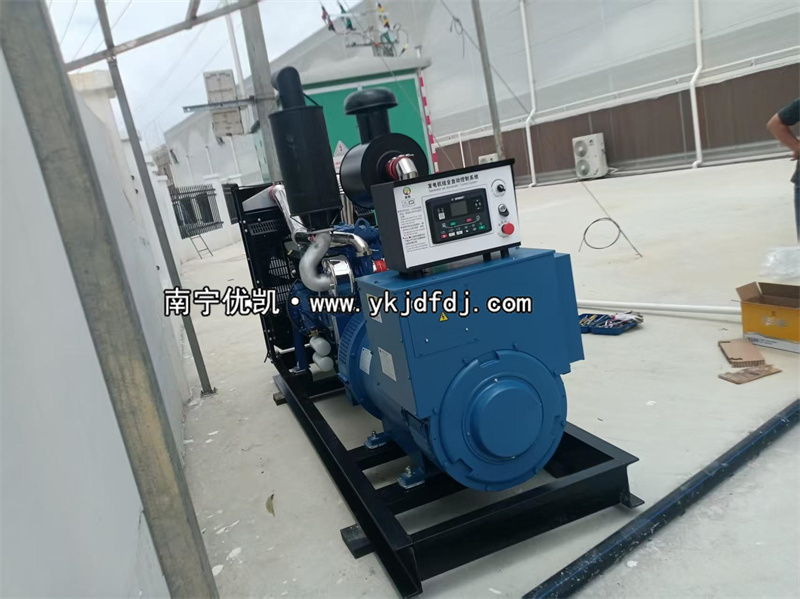 2025年5月15日，300kw柴油發(fā)電機組到貨試機調試