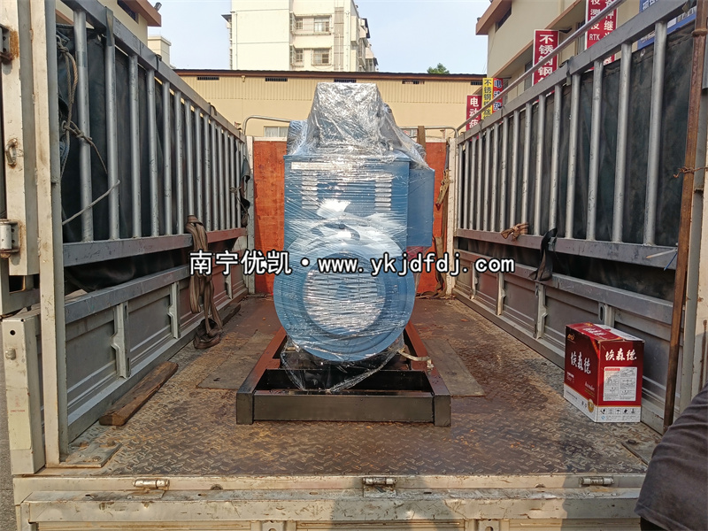 2025年8月3日，南寧隆安項(xiàng)目50KW柴油發(fā)電機(jī)組裝車發(fā)貨